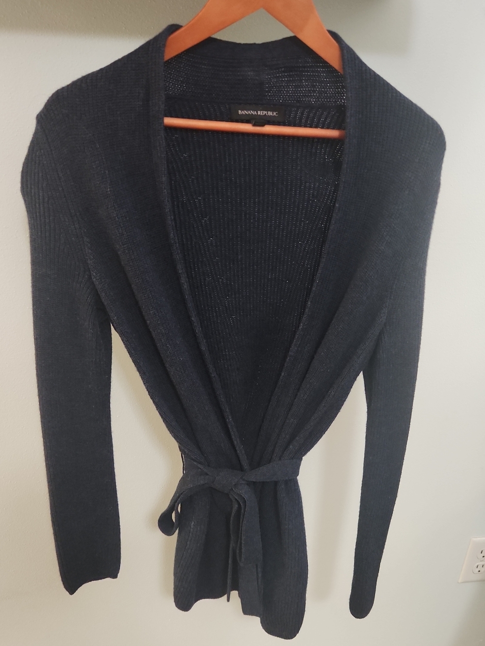 Banana Republic Women's Open-Front Tie Cardigan Sweater
